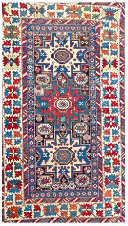 antique caucasian rug