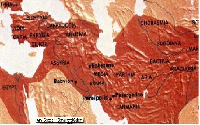 persian map
